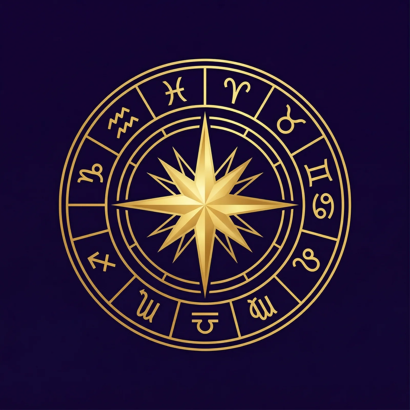 星象彩运占星馆Logo
